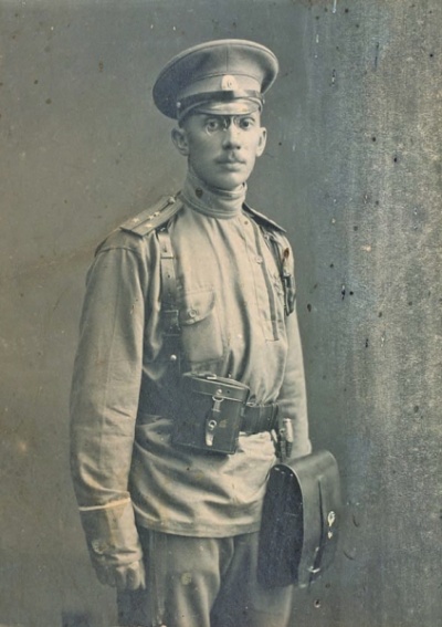 Штабс-капитан Кузмин Константин Иванович (1886-1918). Лейб-гвардии Преображенский полк..jpg