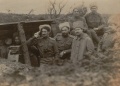 Быков Владимир Иванович нижний ряд 2-й справа 133 Симферопольский полк, 8 рота,1915 г.jpg