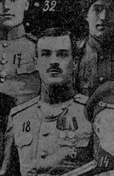 Матвеев Василий Тарасович — Офицеры русской императорской армии